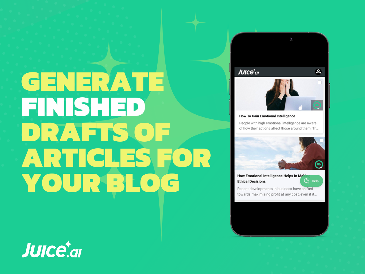 Generate articles