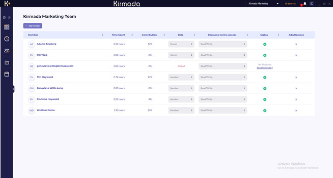 Kirmada - Organize projects and track timesheets | AppSumo