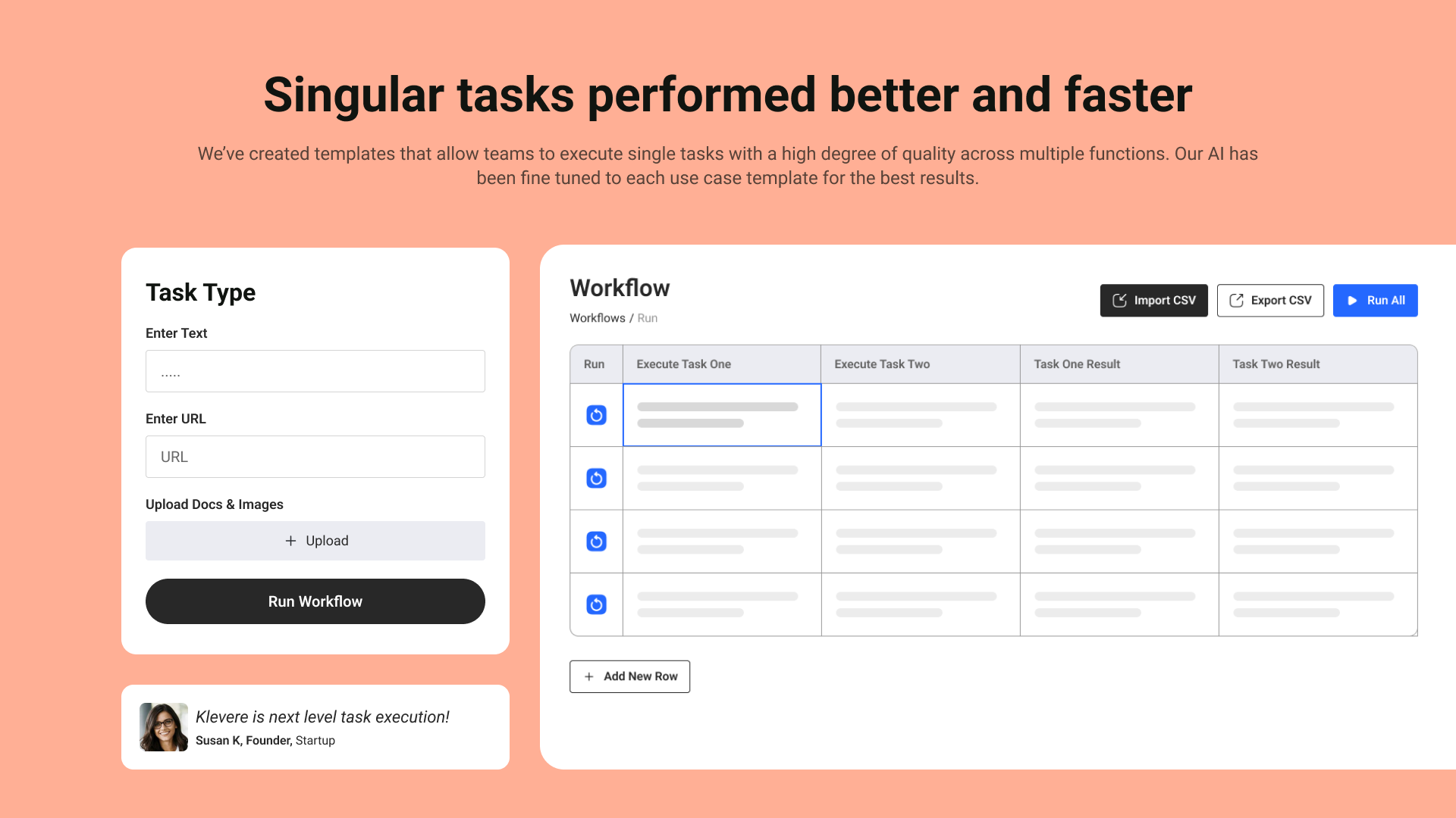 Bulk Workflow