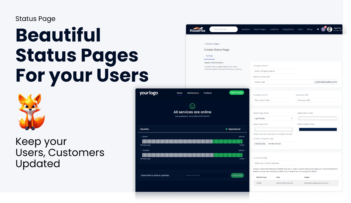 Keeps users in the loop