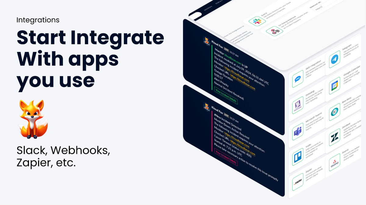 Notify your team right away