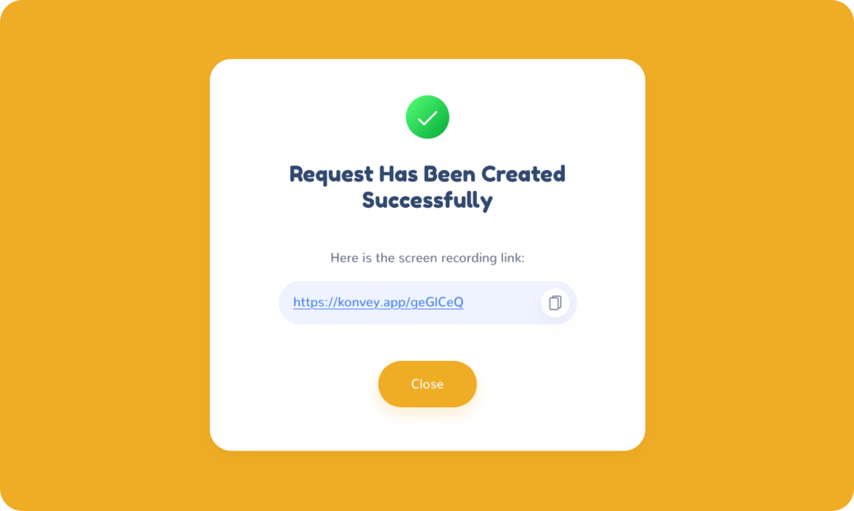 Request videos from others