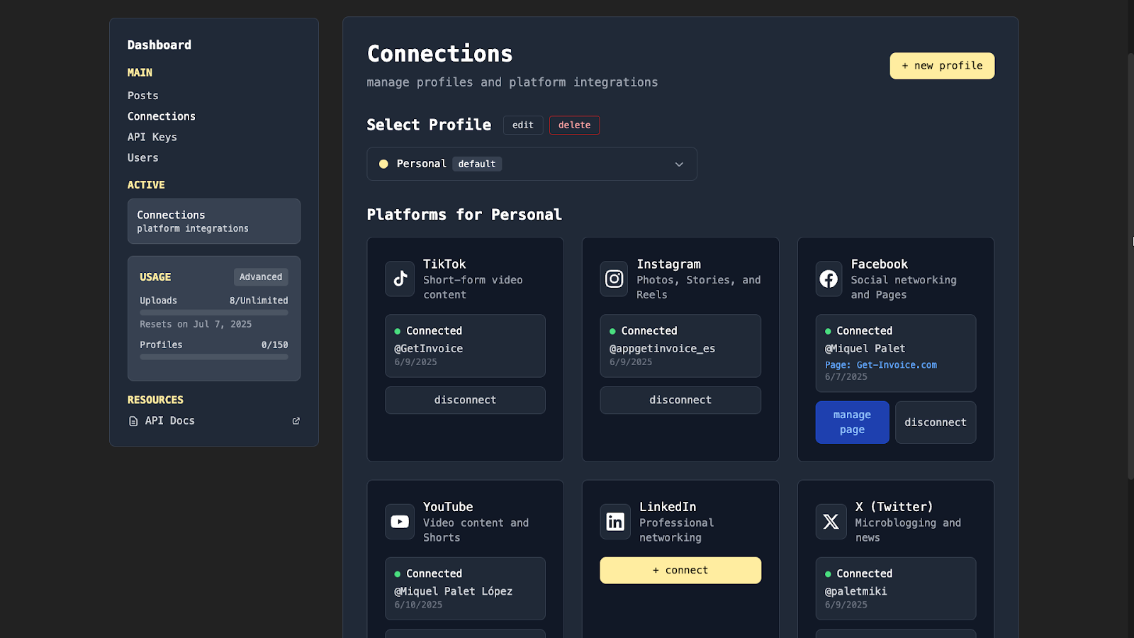 Connectons