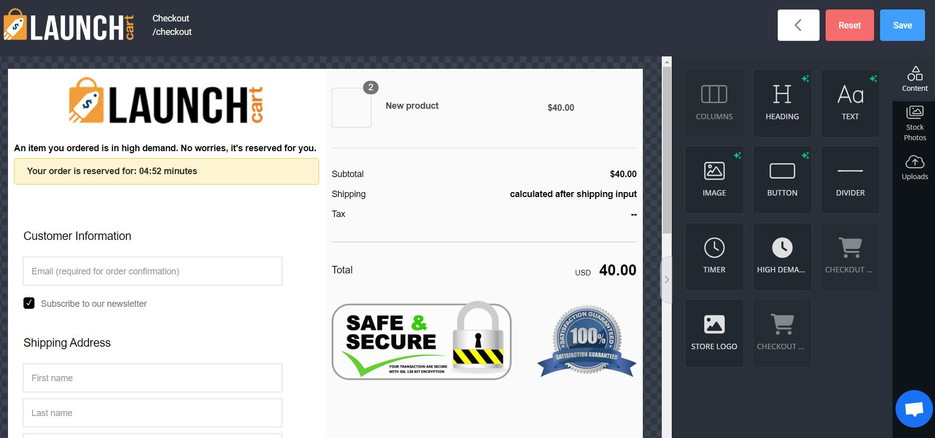 Launch Cart - Easily launch an ecommerce store | AppSumo