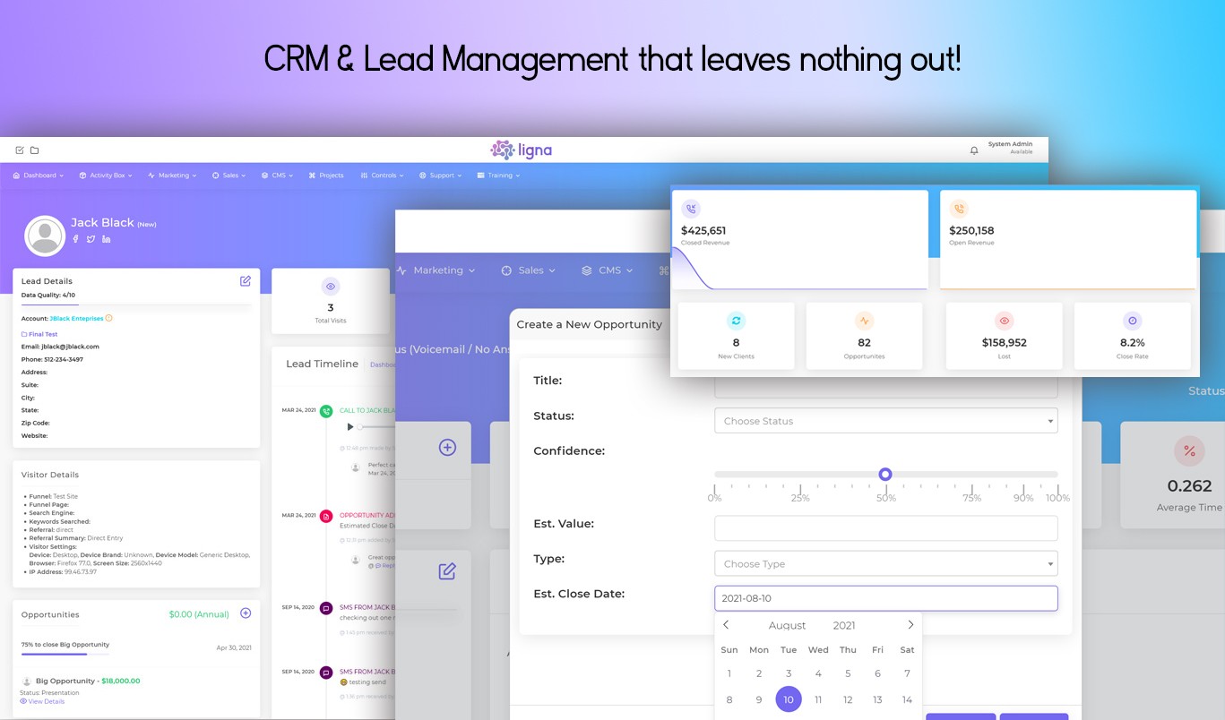 Ligna Lifetime Deal CRM & Lead Management Tool