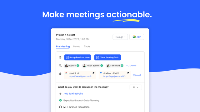 Loopin - Make meetings more productive | AppSumo