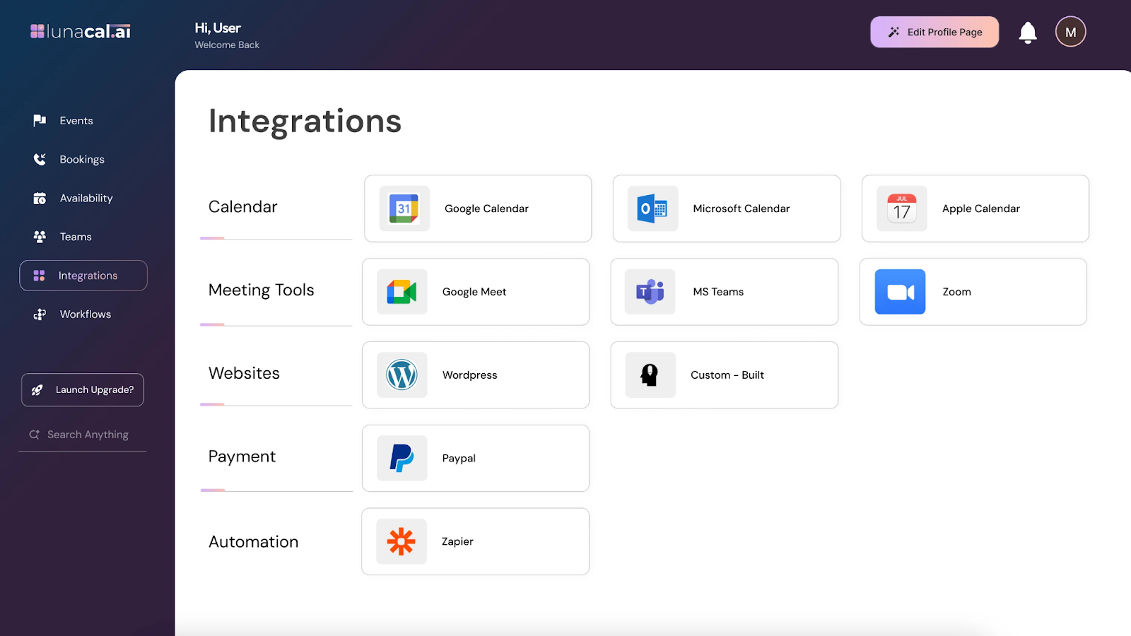 Integrations