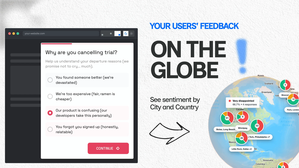 In product Survey example