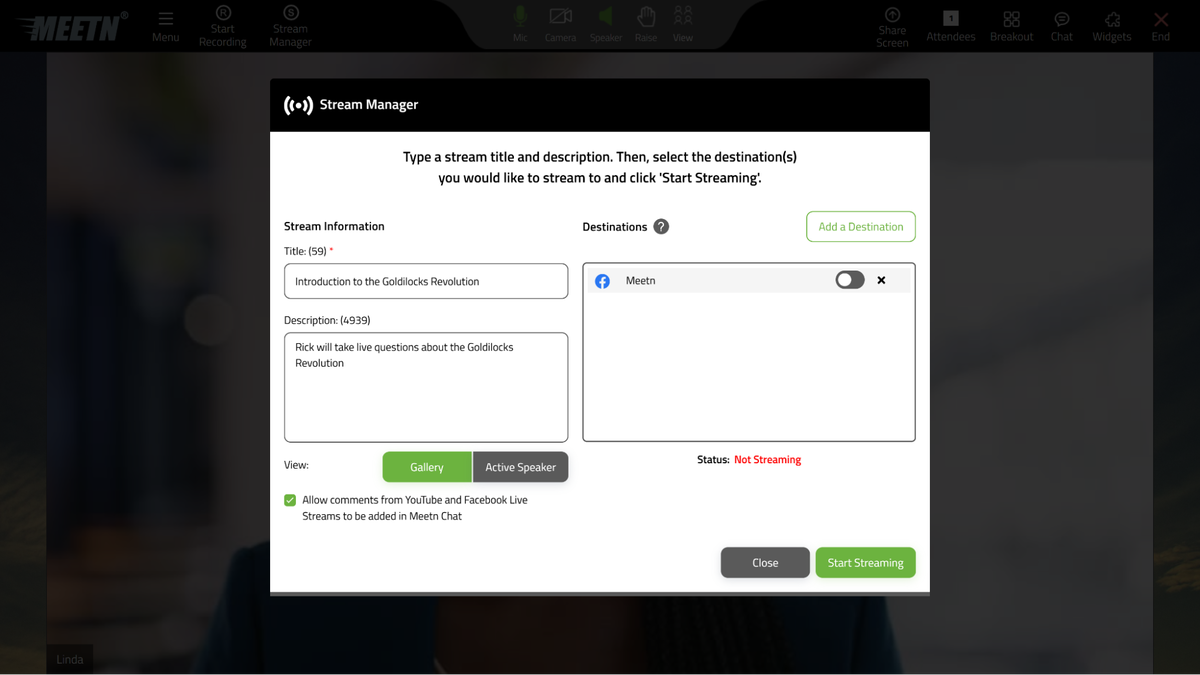 Livestream everywhere, at once