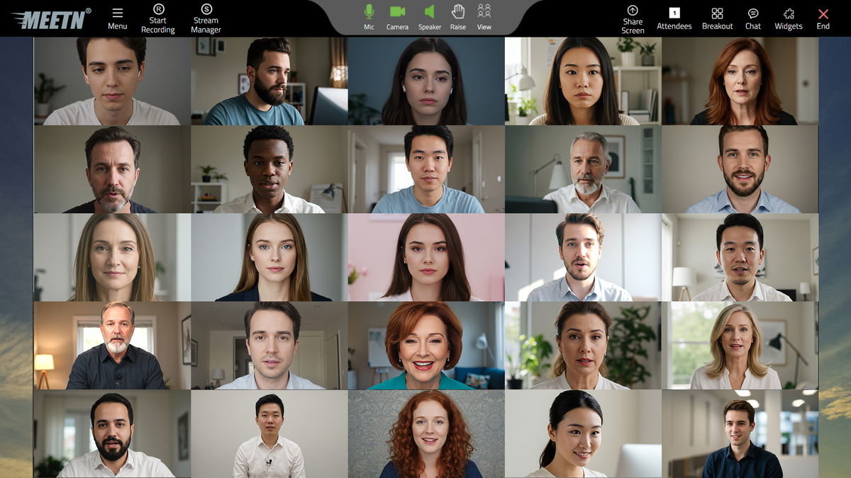 Perfect for large-scale webinars