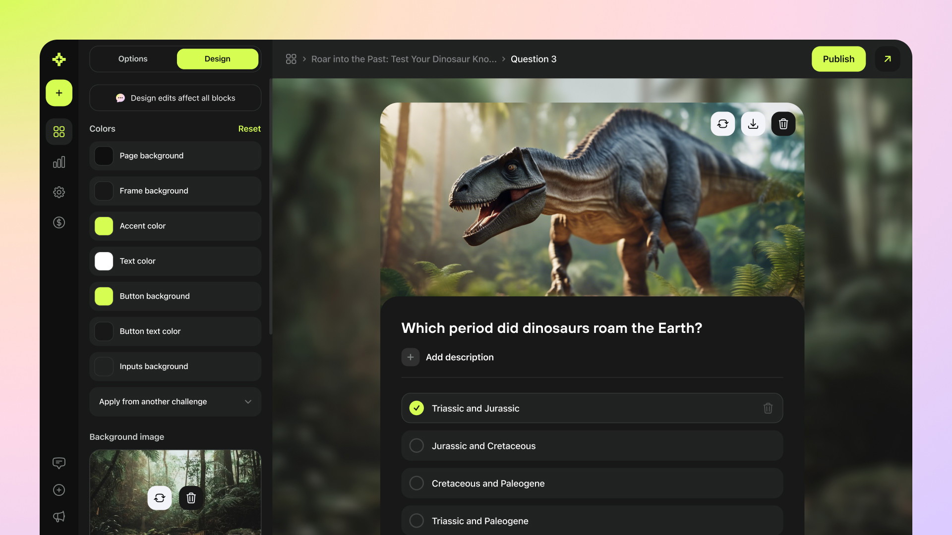 Customizable content