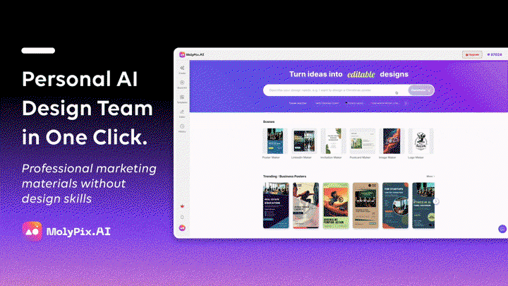 Design anything in one click