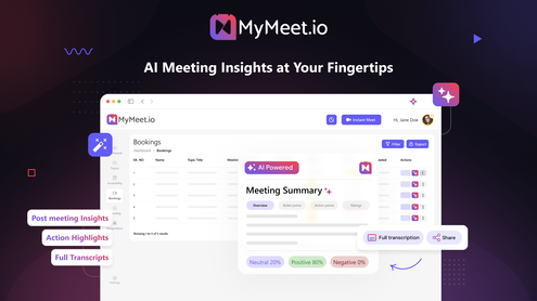 MyMeet.io - End-to-end virtual meeting platform | AppSumo