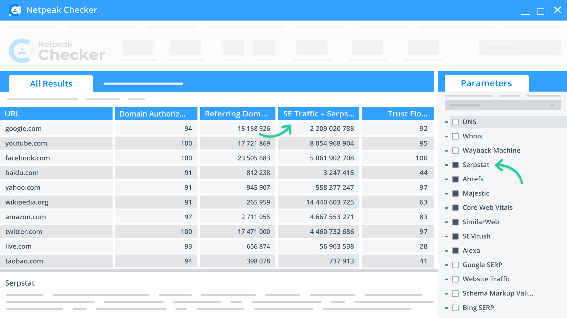 Bulk SEO data analysis