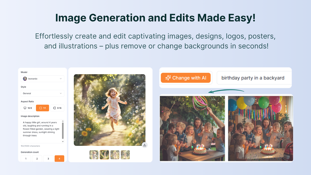 Bring your creative vision to life
