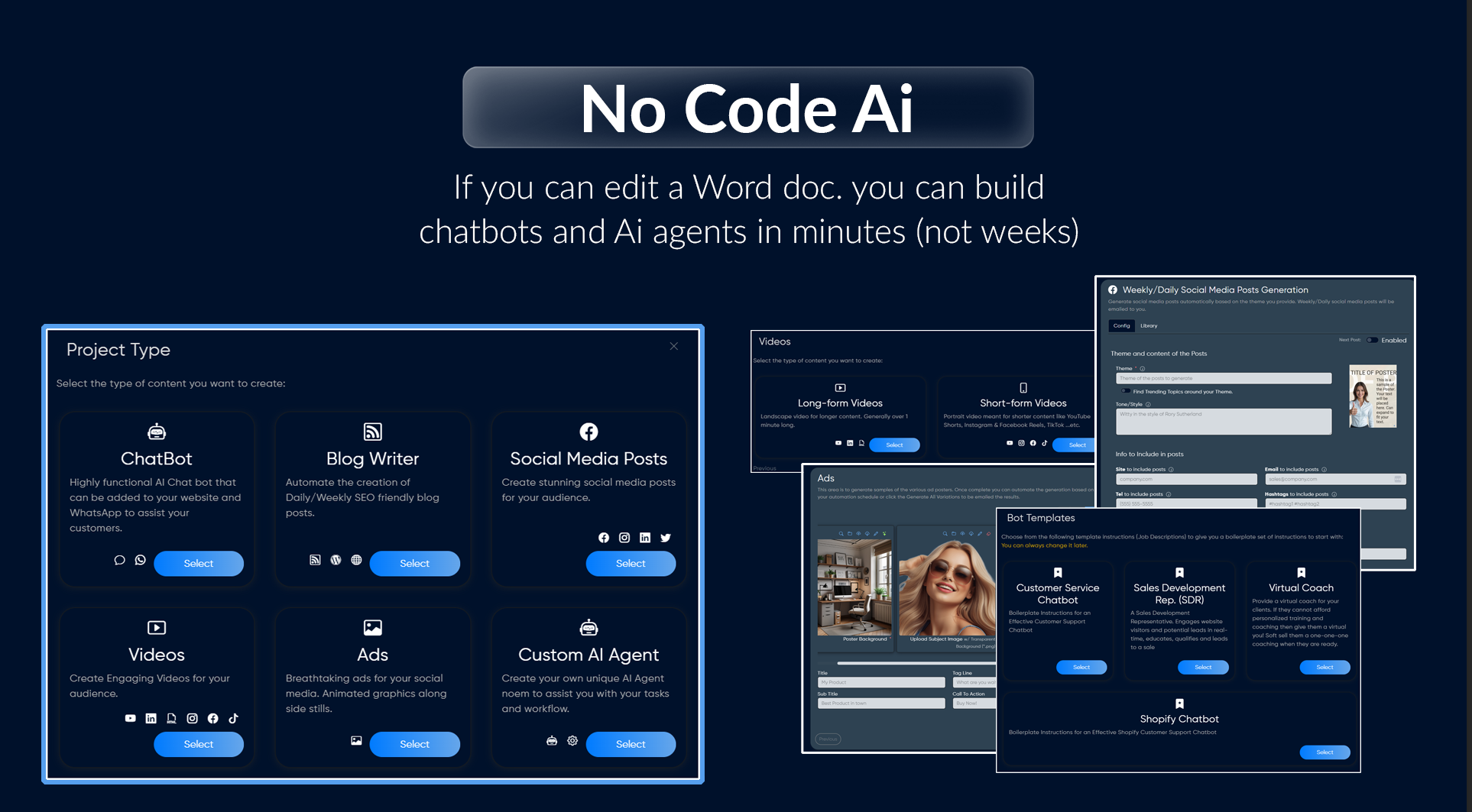 Custom-trained AI agents
