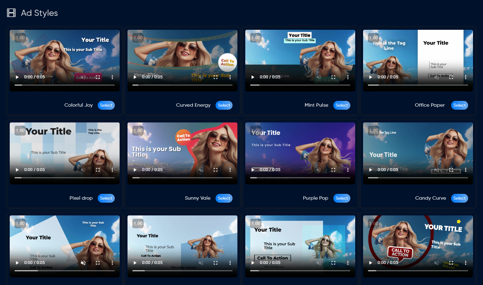 AI-generated ad creatives