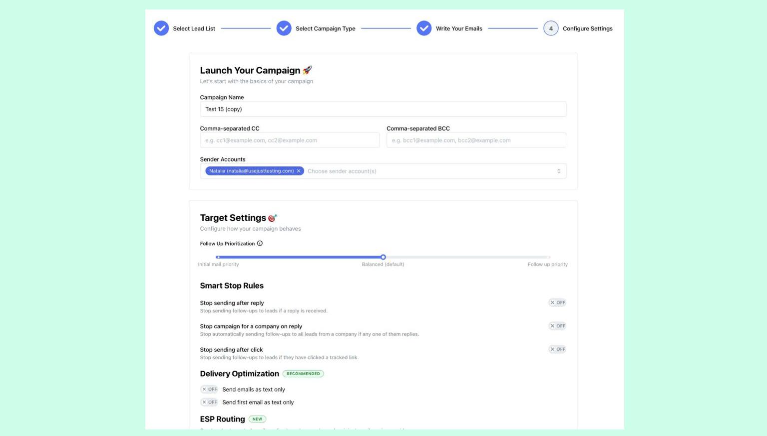 Email personalization