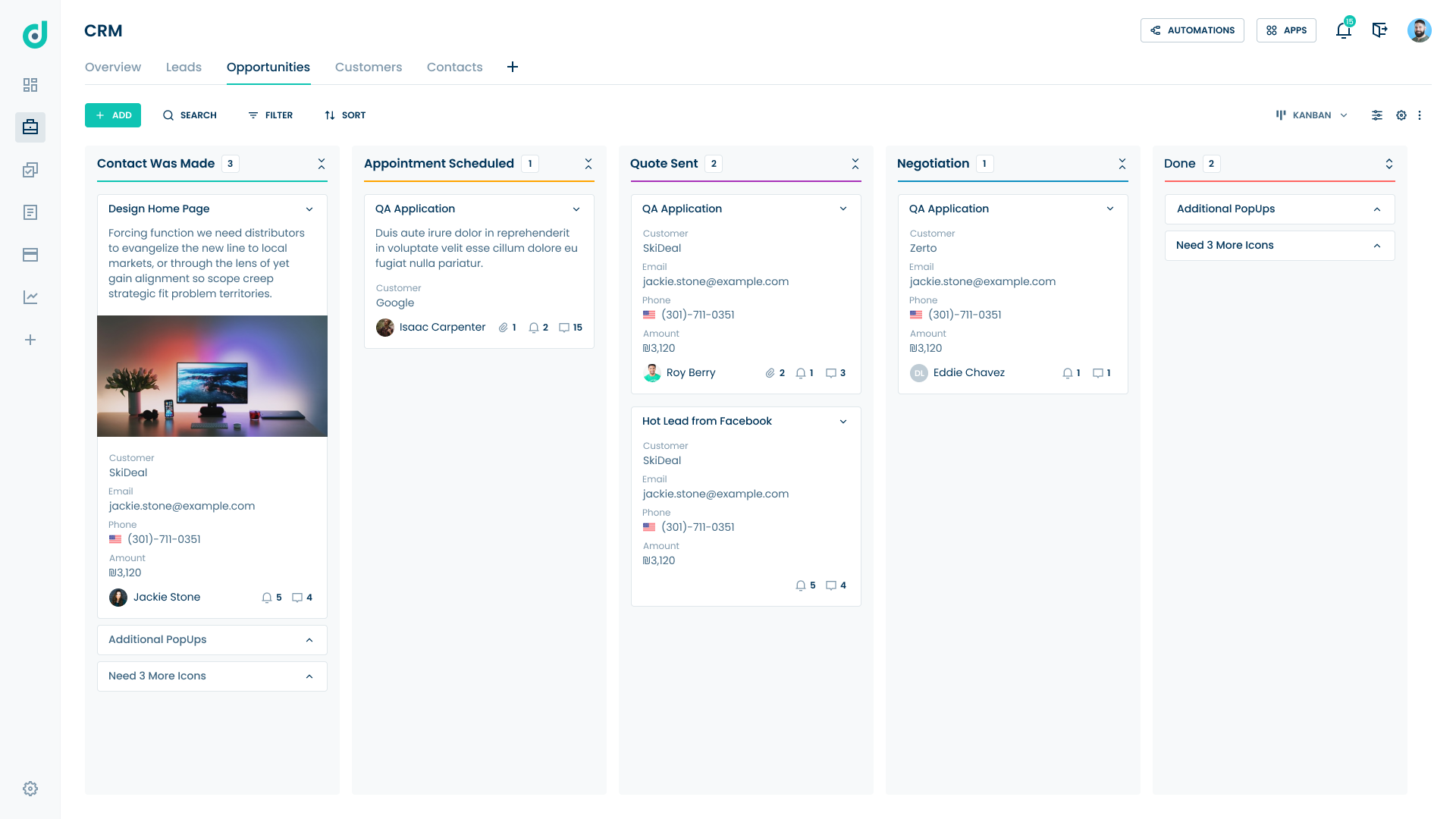 Kanban board