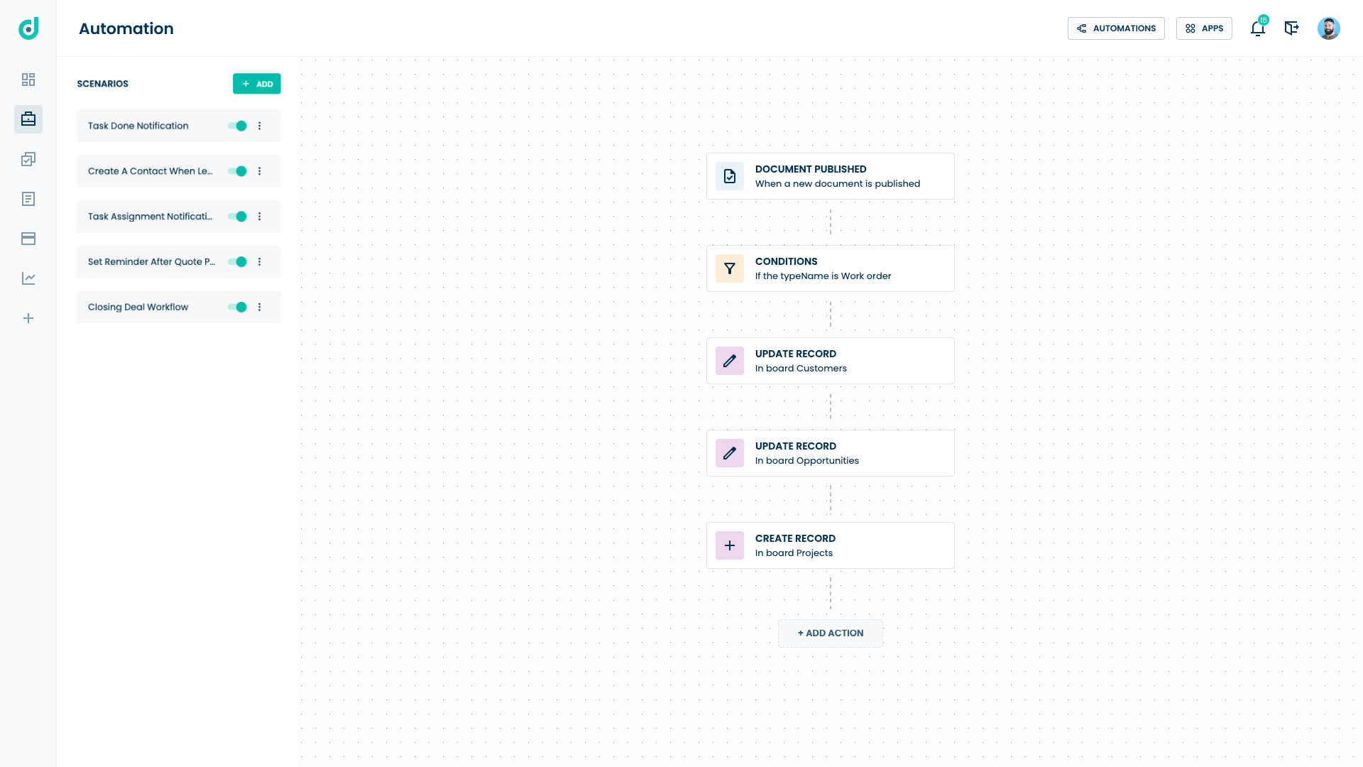 Custom automations