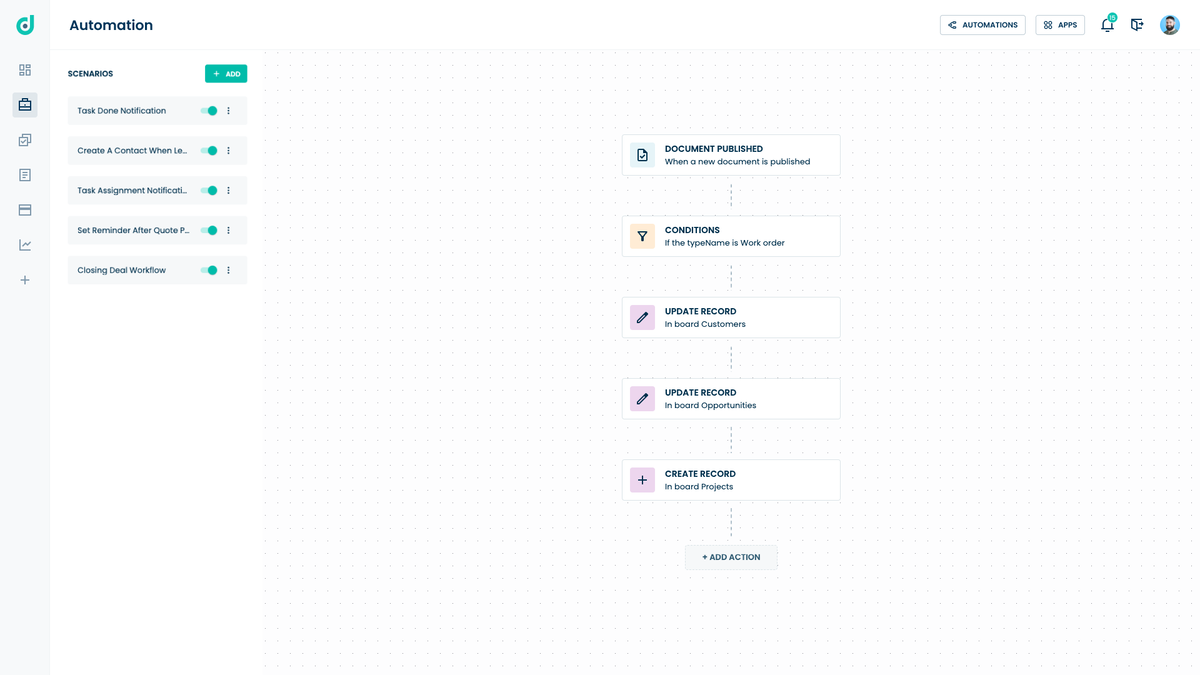 Automate your workflows