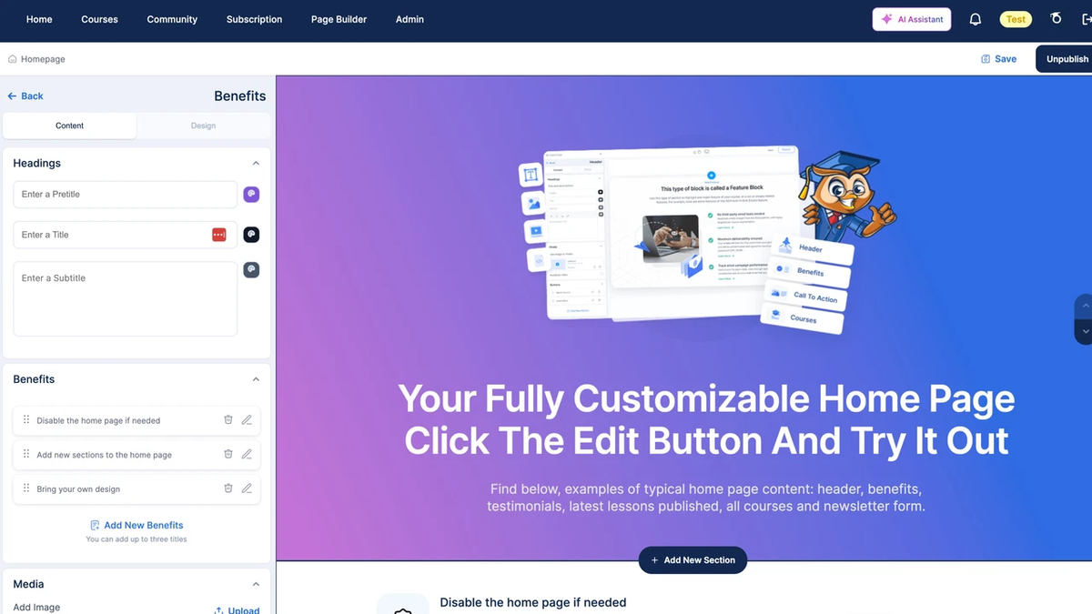 Create your own online community