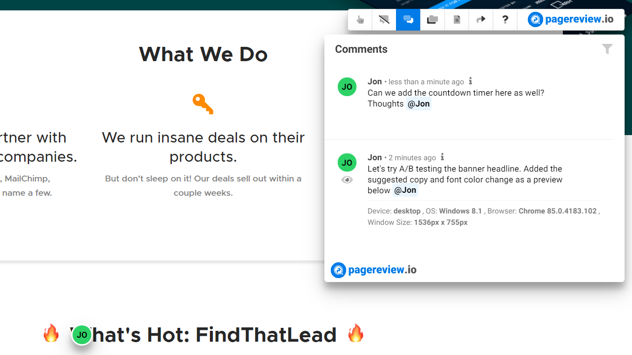 Pagereview