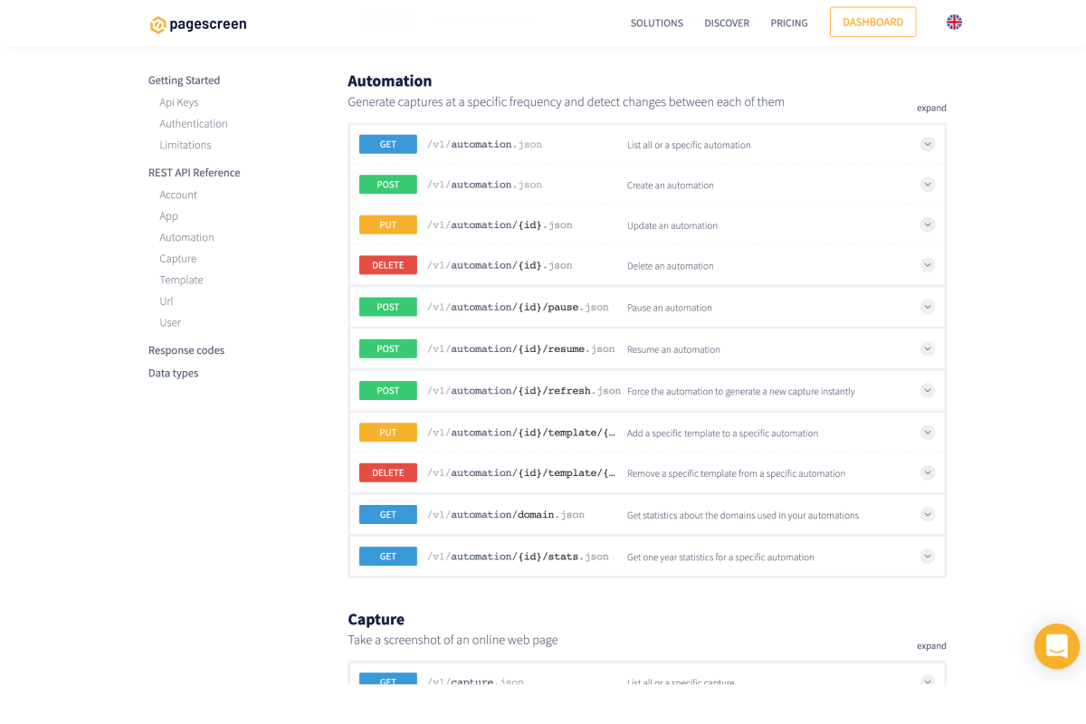 Automation APIs