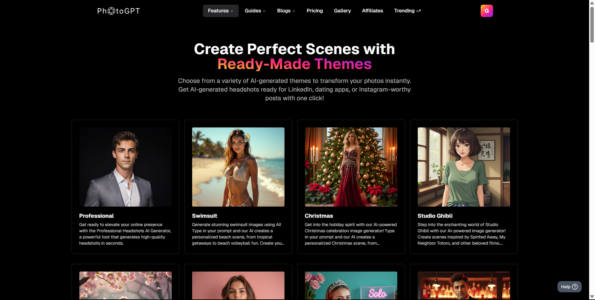Image themes