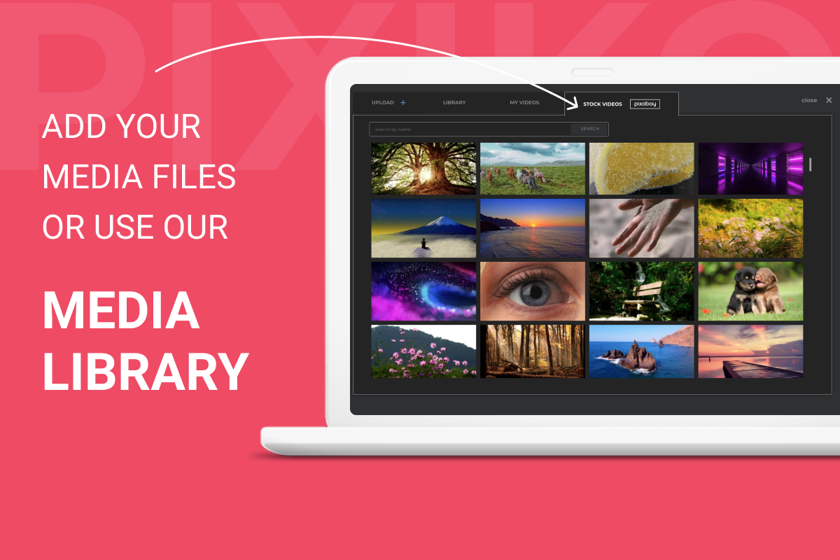 Video media library