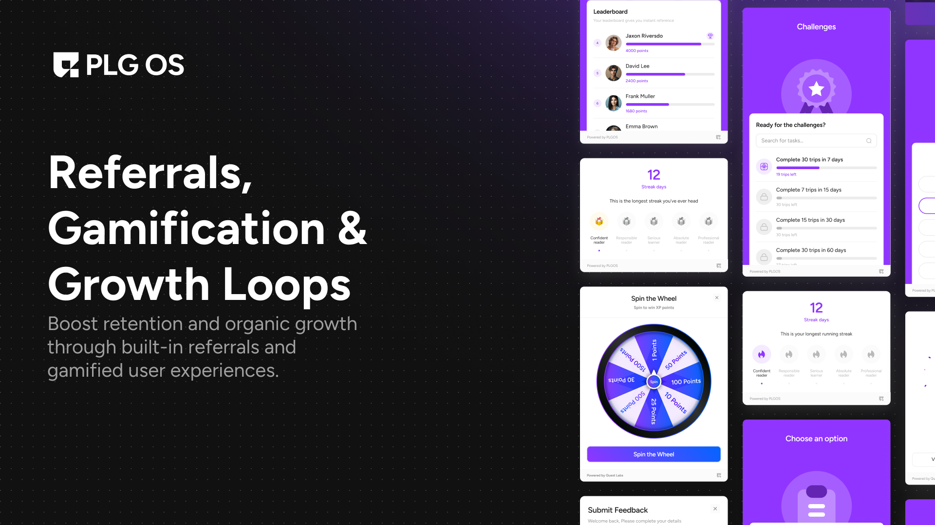 Gamified user experiences
