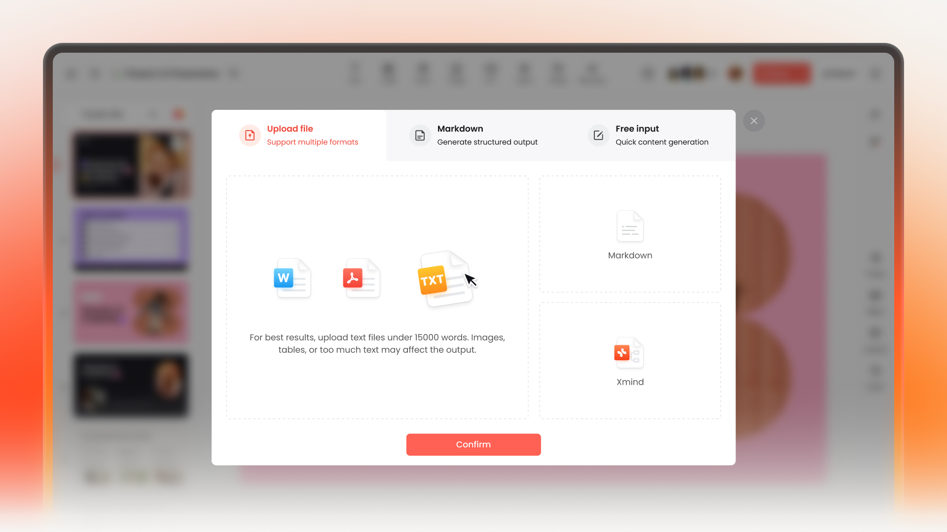 Convert docs to presentations
