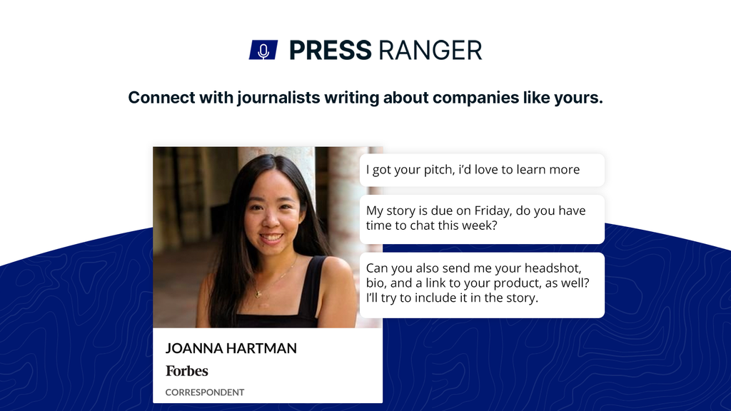 Connect with journalists