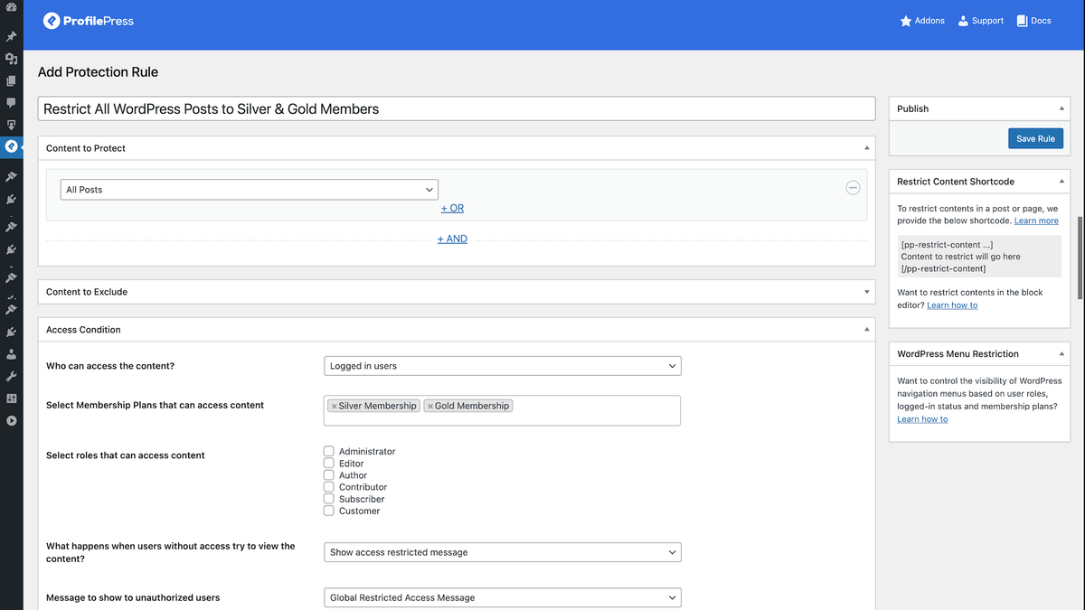 Set up paywalls for your content
