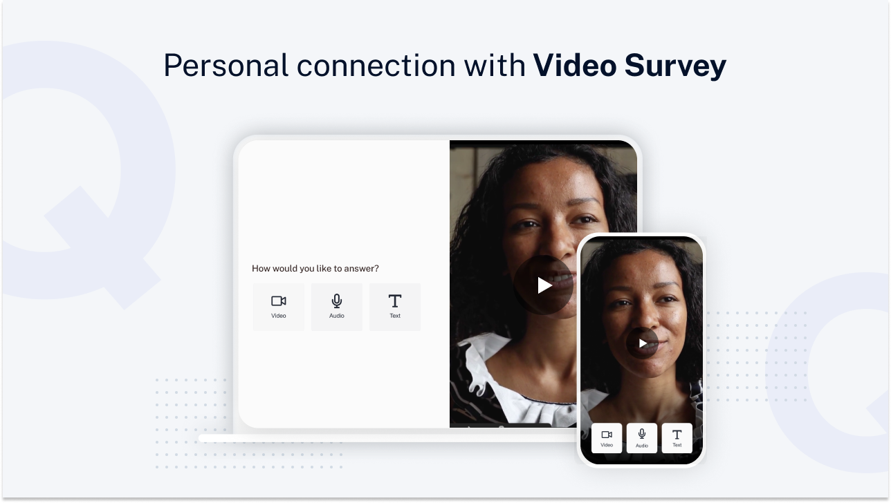 Video survey snapshot