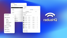 A split-screen interface showcasing a page builder on the left and a live website preview on the right. The design demonstrates drag-and-drop editing, content blocks, and real-time updates, emphasizing how users can easily build and manage their booking p thumbnail