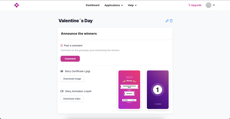 App Sorteos Rafflys Rafflys - Run social media giveaways and contests | AppSumo