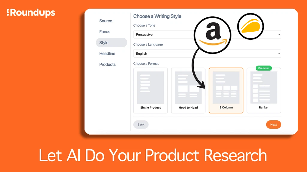 AI-generated product research