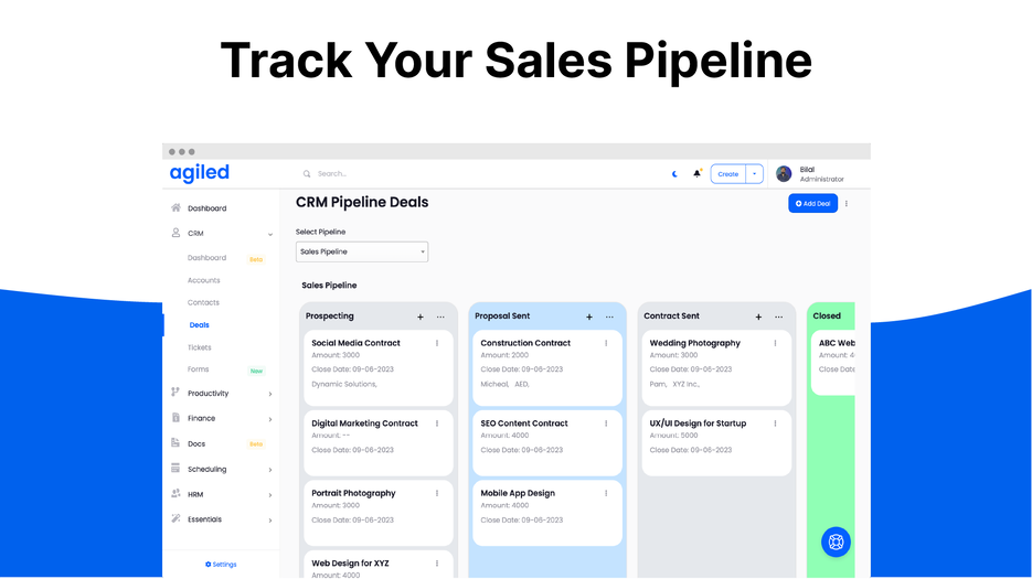 Agiled Agiled - Manage all your business processes | AppSumo