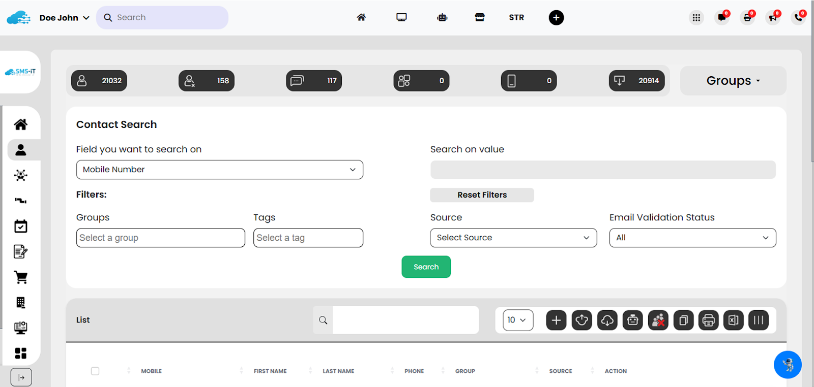 Built-in CRM