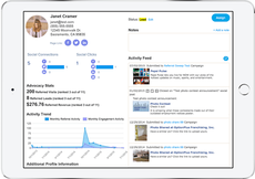 Power up with user content thumbnail
