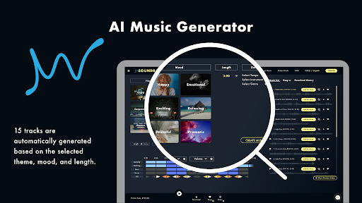 SOUNDRAW - Compose and edit royalty-free music | AppSumo