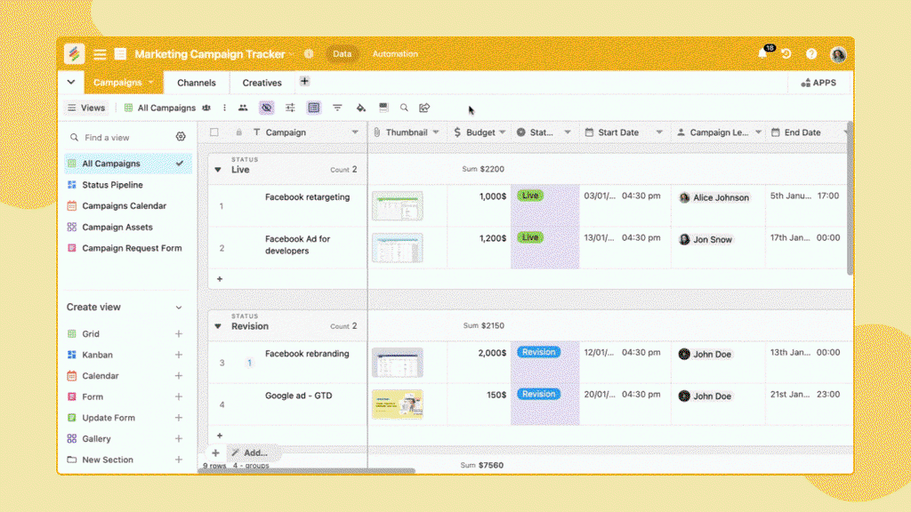 Stackby - Turn your spreadsheets into no-code apps | AppSumo