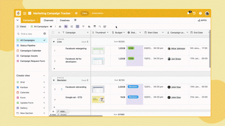 Stackby - Turn your spreadsheets into no-code apps | AppSumo
