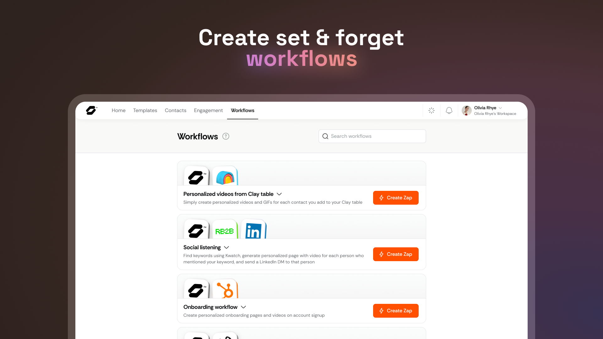 API workflows