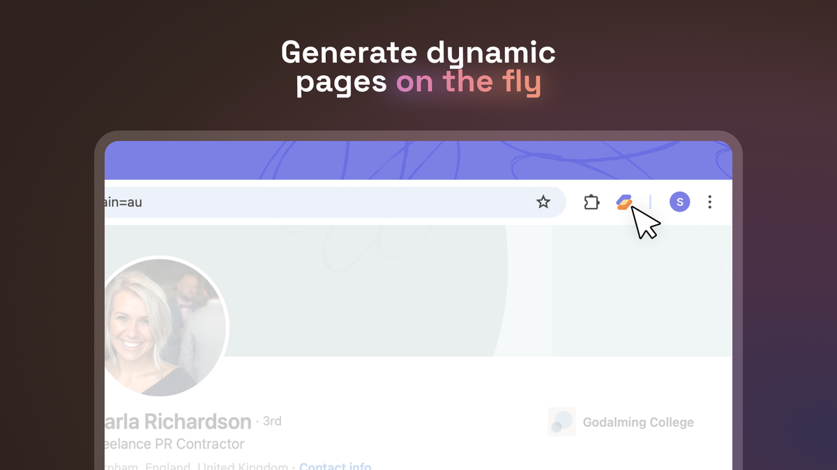 Create faster on Chrome