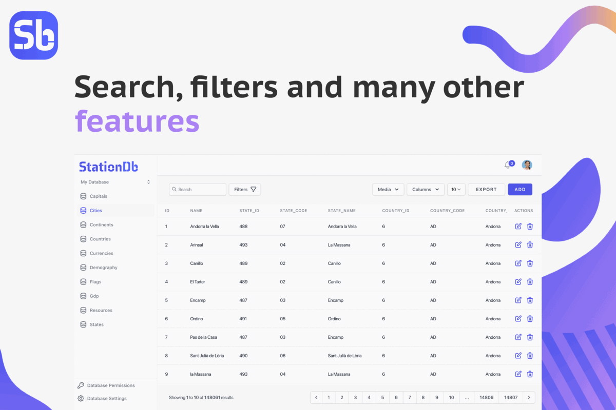 Search filters