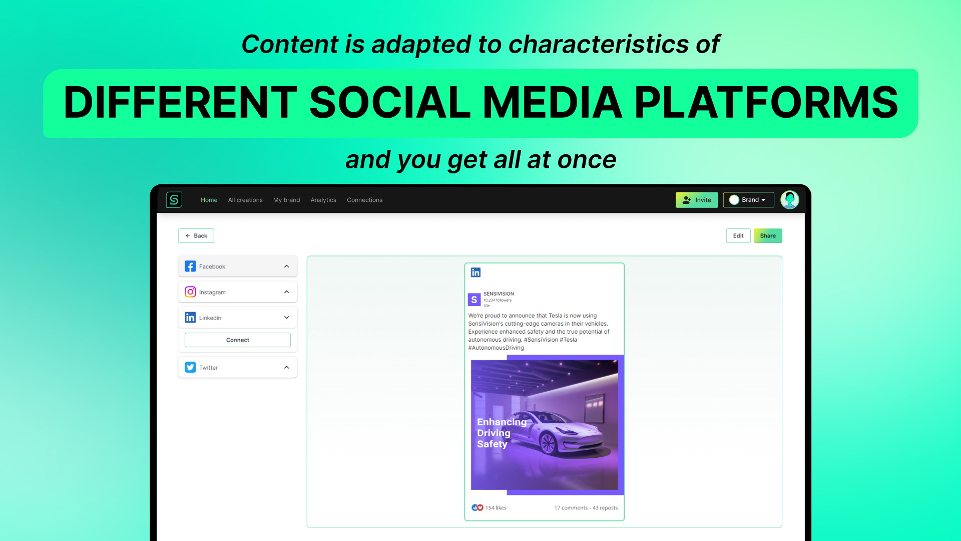 Social media platform