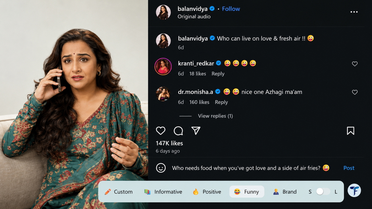 Your brand voice, instantly on Instagram