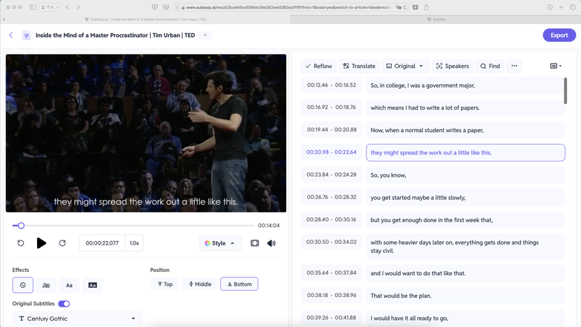 Subeasy.Ai Lifetime Deal Review - Transcribe Videos in 100+ Languages Effortlessly 2 Subeasy.Ai Lifetime Deal Review - Transcribe Videos in 100+ Languages Effortlessly